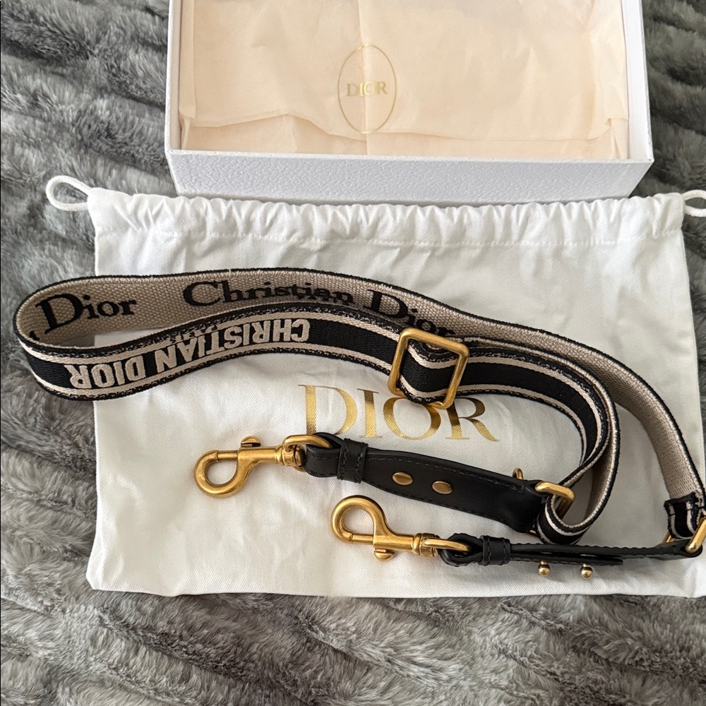 Dior Adjustable Shoulder Strap with Ring